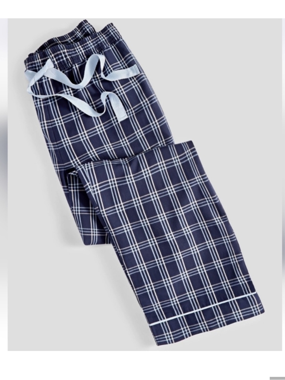 State of Day women’s poplin pajama paints offset plaid
